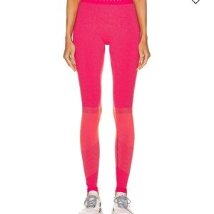 Nagnata Hot Pink Neon Pink Merino Wool Leggings XS/S